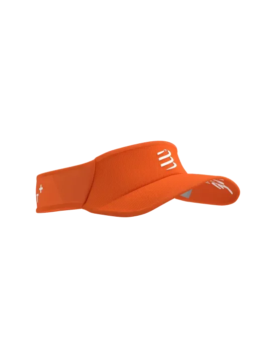 Compressport Unisex's Visor Ultralight - Fire/White