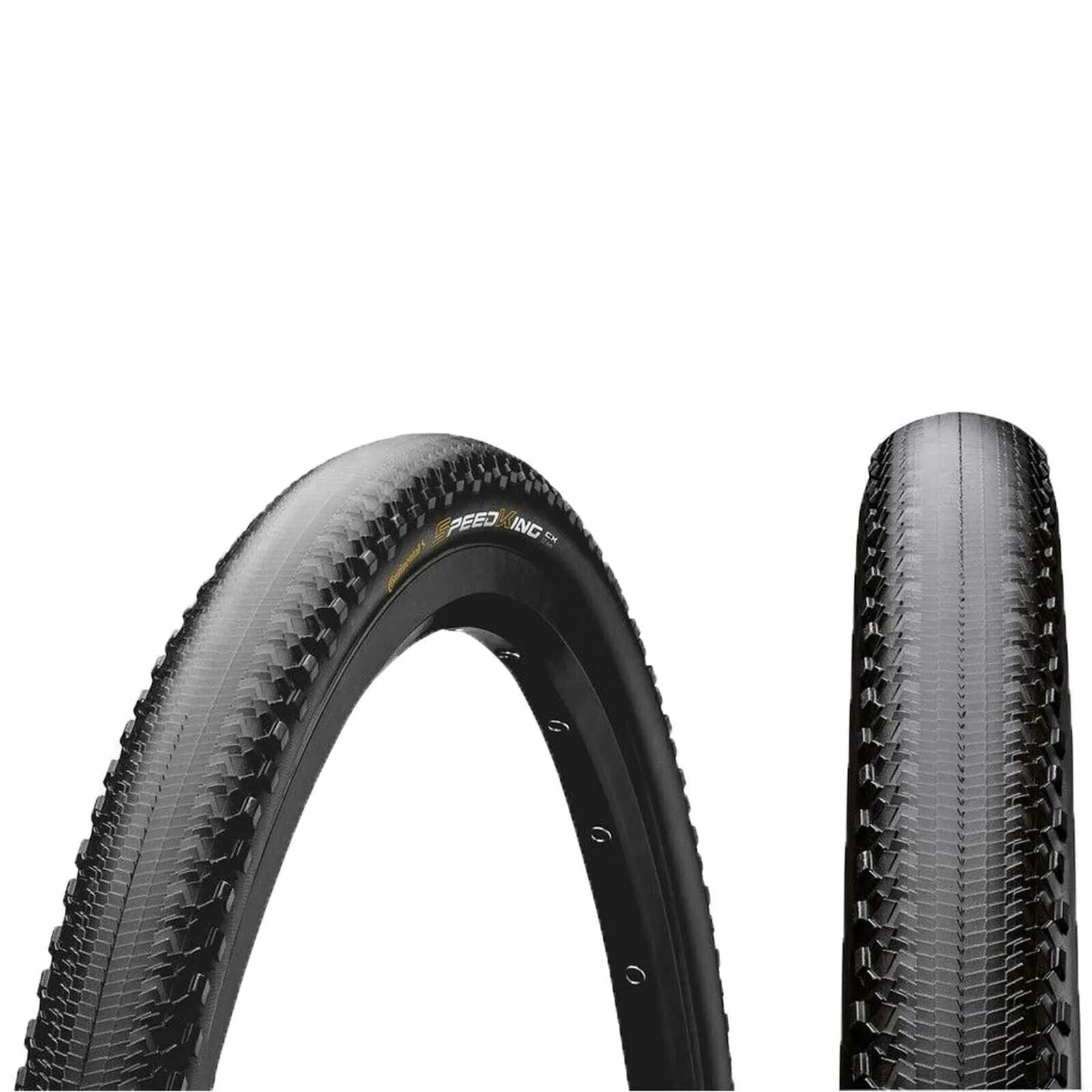 Continental Speed King CX 700 x 35c PureGrip Folding Gravel Bike Tyre - Black