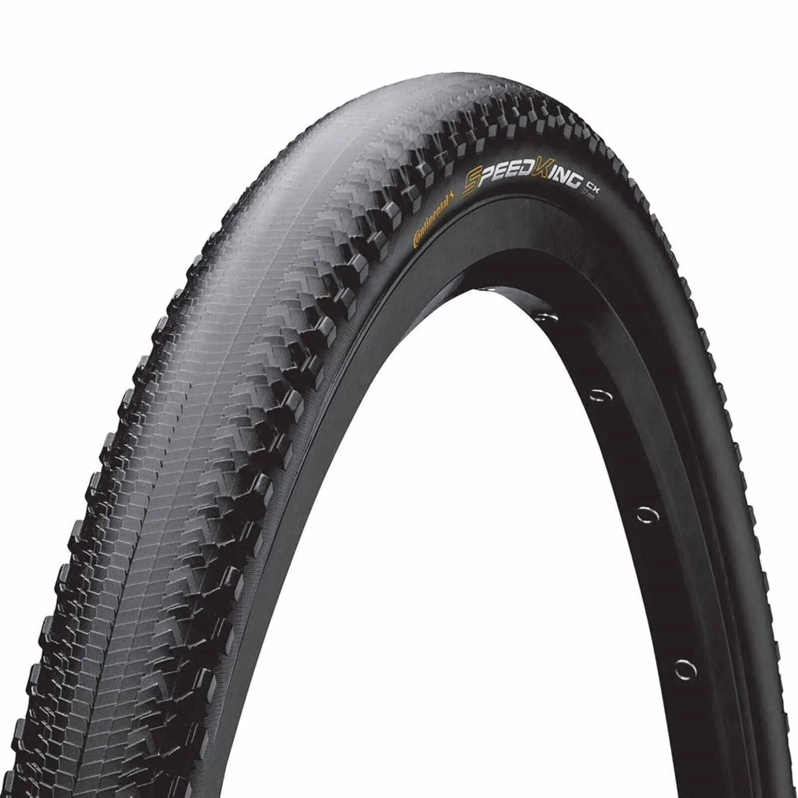 Continental Speed King CX 700 x 35c PureGrip Folding Gravel Bike Tyre - Black
