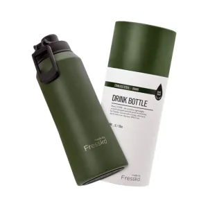 Core 1 Litre Drink Bottle Khaki