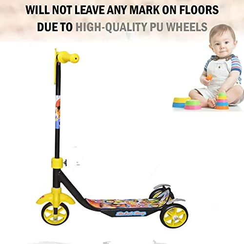 COSMOBABY Kid's 3 Wheeler Plug and Play Kick Scooter