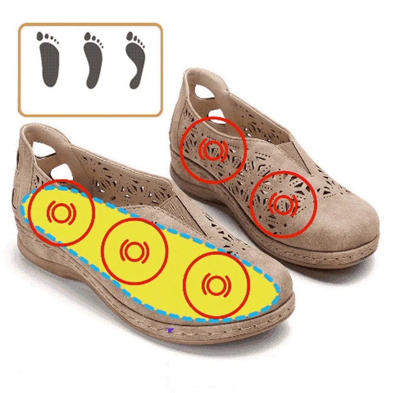 Damen Sommer Bequeme rutschfeste Schuhe