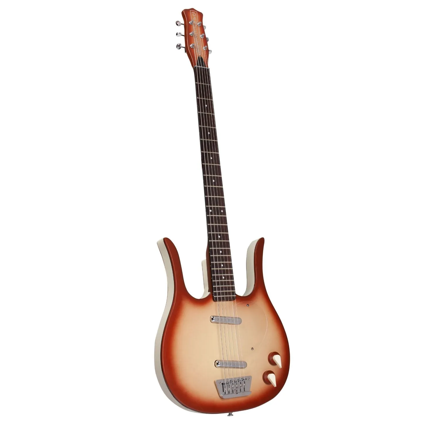 Danelectro '58 Longhorn Baritone Electric Guitar, Copper Burst