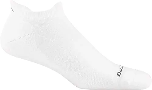 Darn Tough Mens 1039 Run No Show Tab Ultra-Lightweight with Cushion Merino Wool Socks