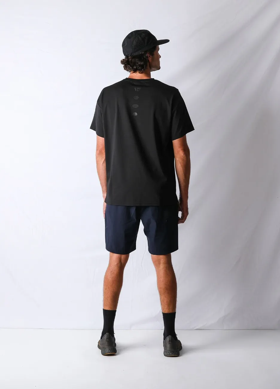 DISCOVERY SPORTS TSHIRT - BLACK