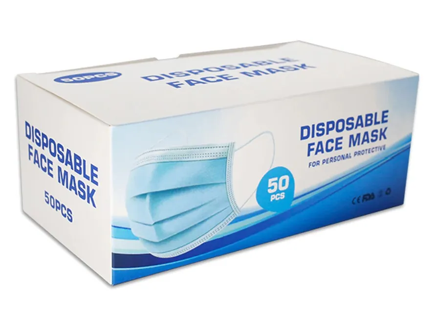 Disposable Face Masks (PACK OF 50)