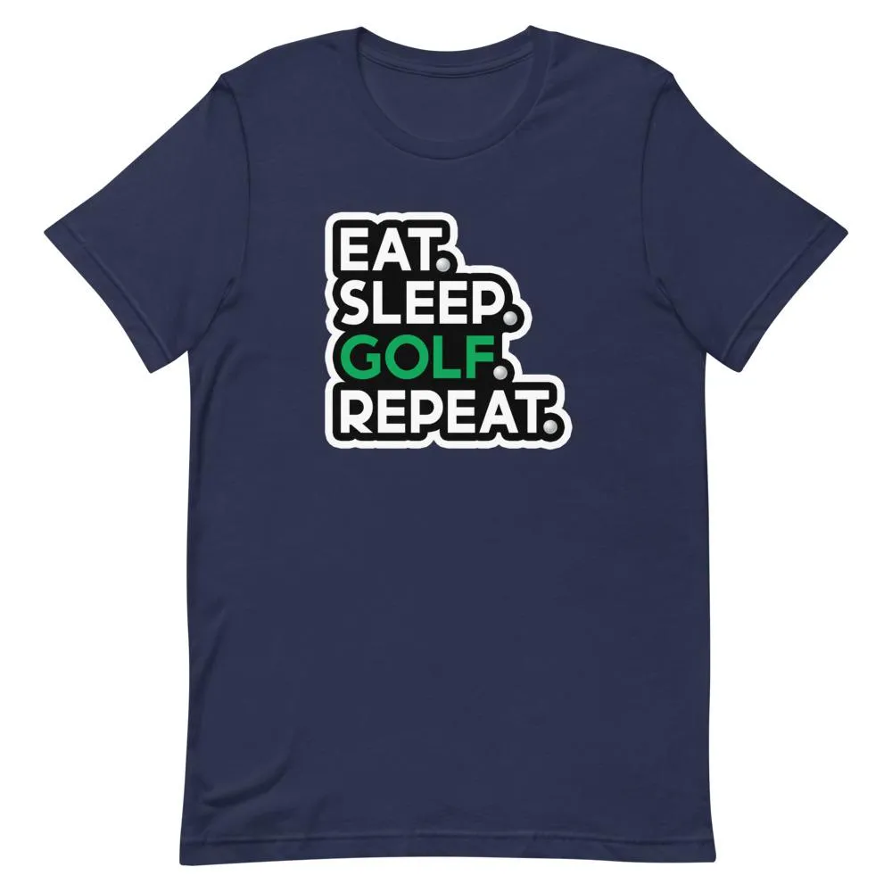 Eat Sleep Golf Repeat Shirt