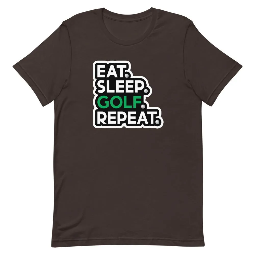 Eat Sleep Golf Repeat Shirt