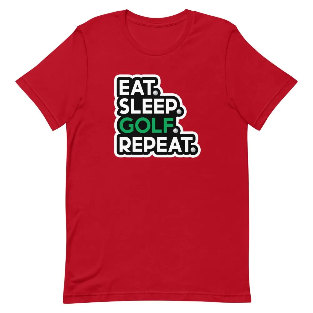 Eat Sleep Golf Repeat Shirt