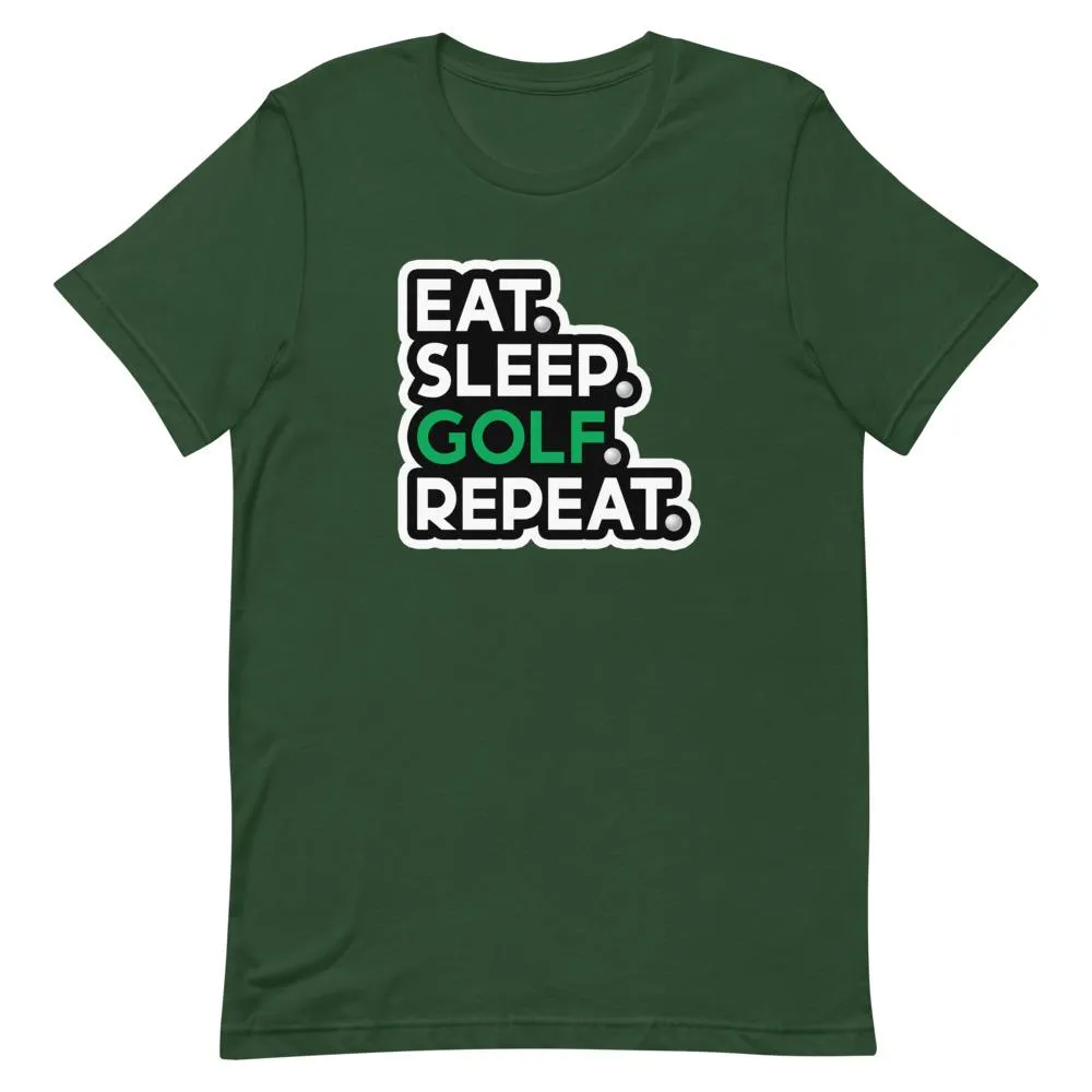 Eat Sleep Golf Repeat Shirt