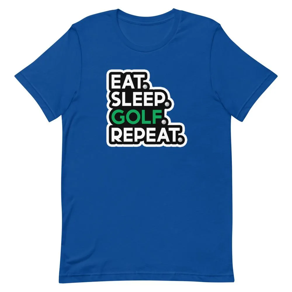 Eat Sleep Golf Repeat Shirt
