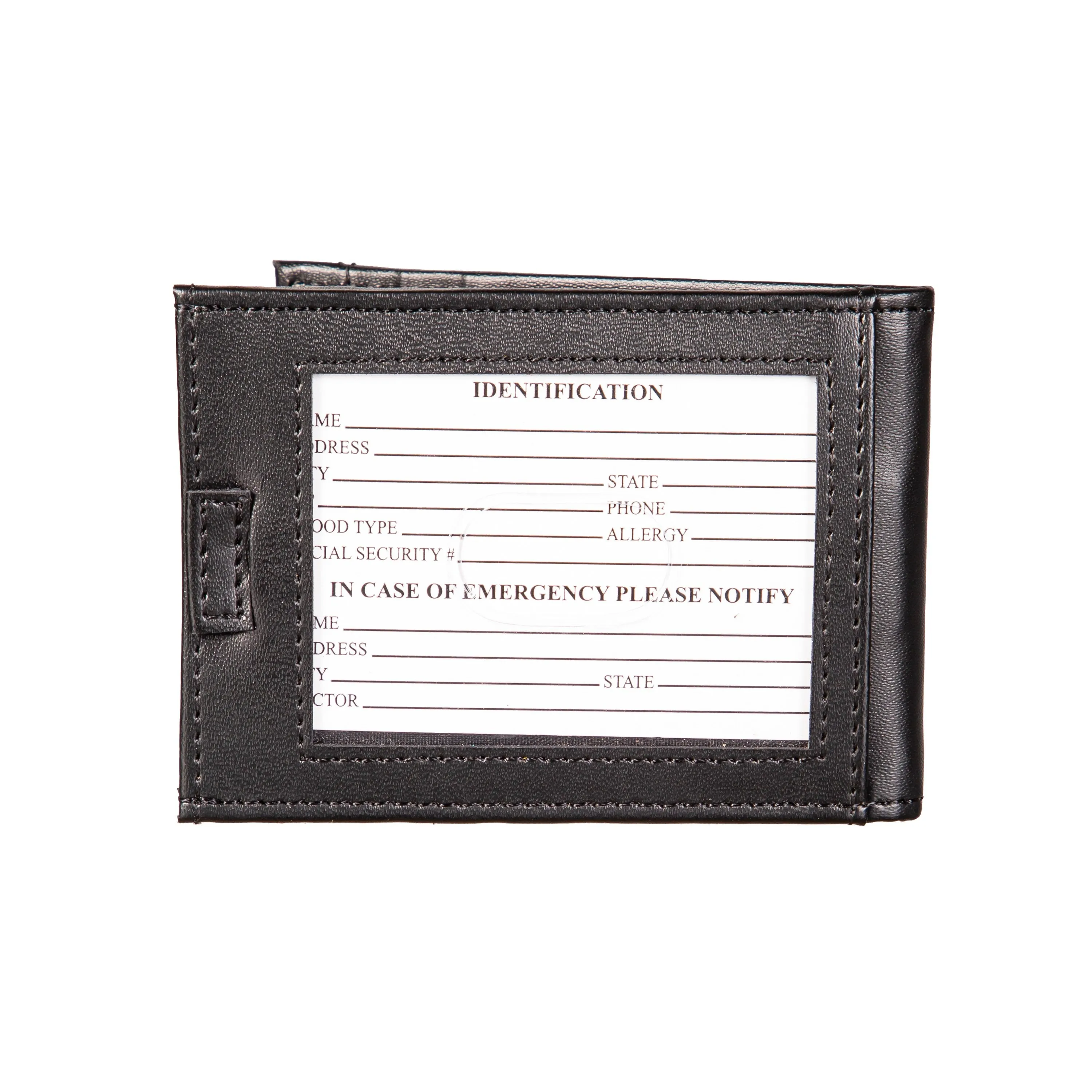 Evergreen Gifts,Front Pocket Wallet w/ RFID Blocking, University of Pittsburgh, Black,4x1x3.8 Inches