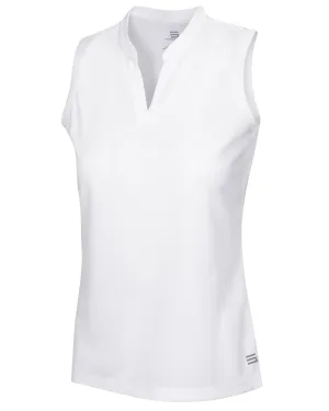 Extreme Deal - Women's Waffle-Textured Collarless Golf Polo