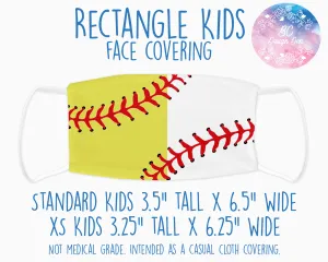 Face Covering Softball Baseball Combo