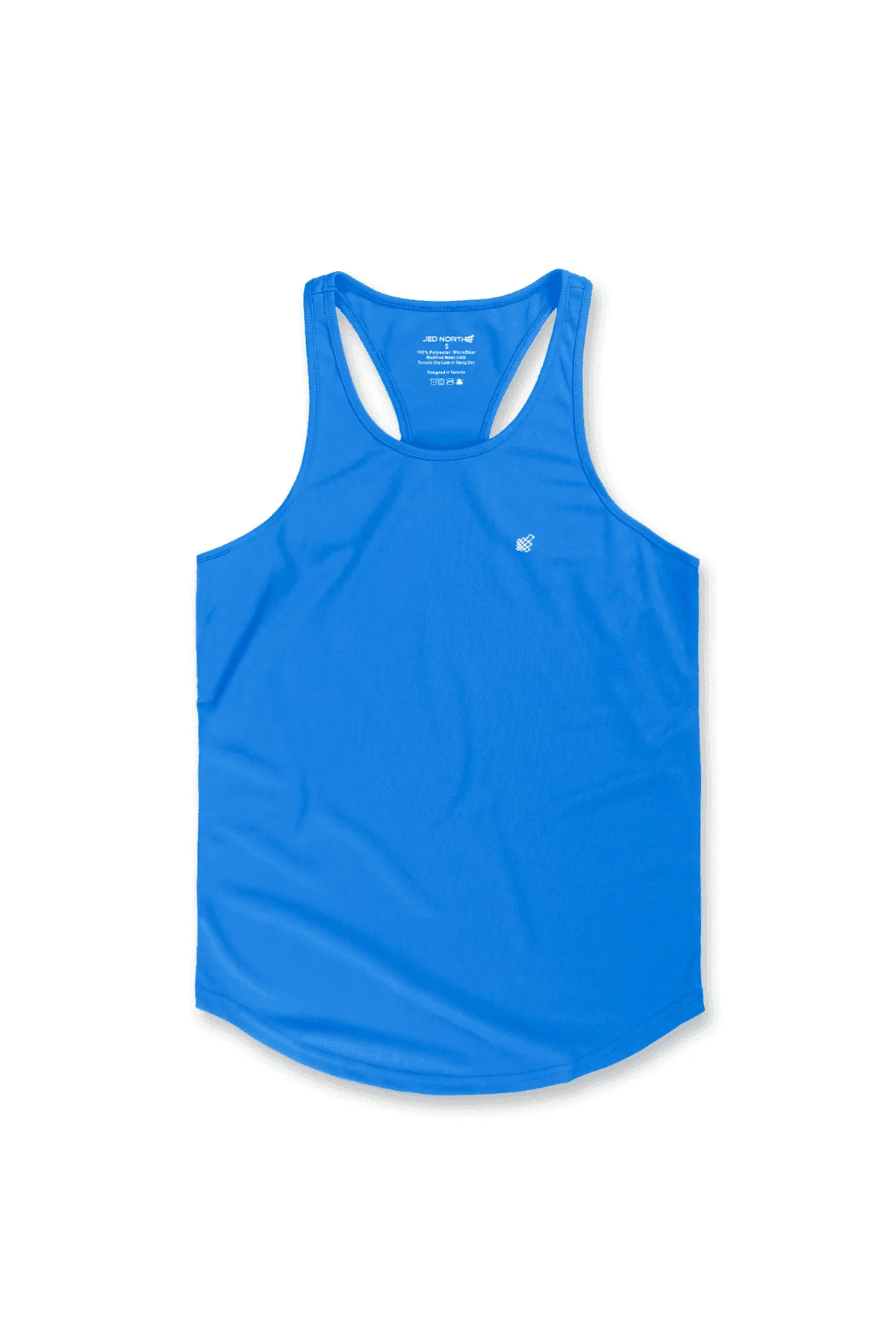 Fast-Dry Bodybuilding Workout Stringer - Blue