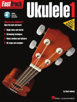 FastTrack Ukulele Method - Book 1 (Book/Online Audio)