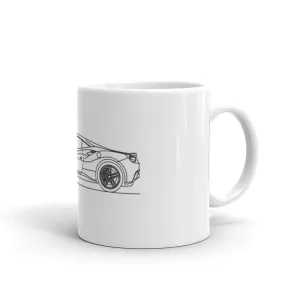 Ferrari 488 GTB Silhouette Mug
