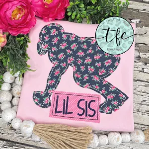 {Football Player} applique tee