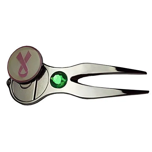 Futaba Zinc Alloy Golf Fork Divot - Green.