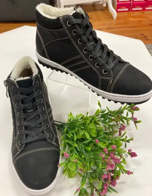 Gabby Ankle Boot In Black By Bay Lane
