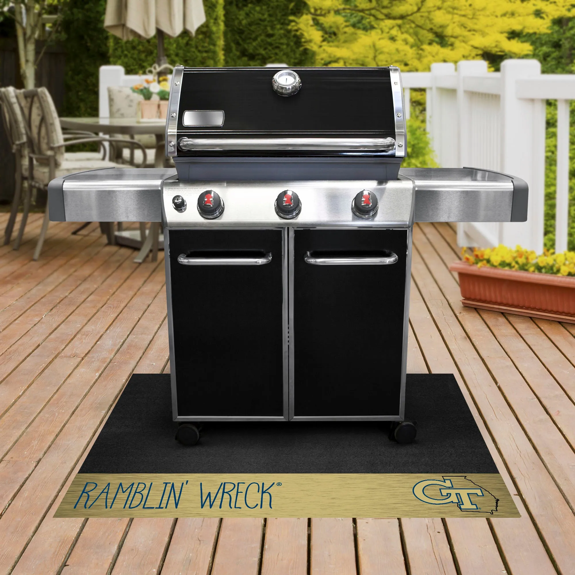 Georgia Tech Grill Mat - Southern Style