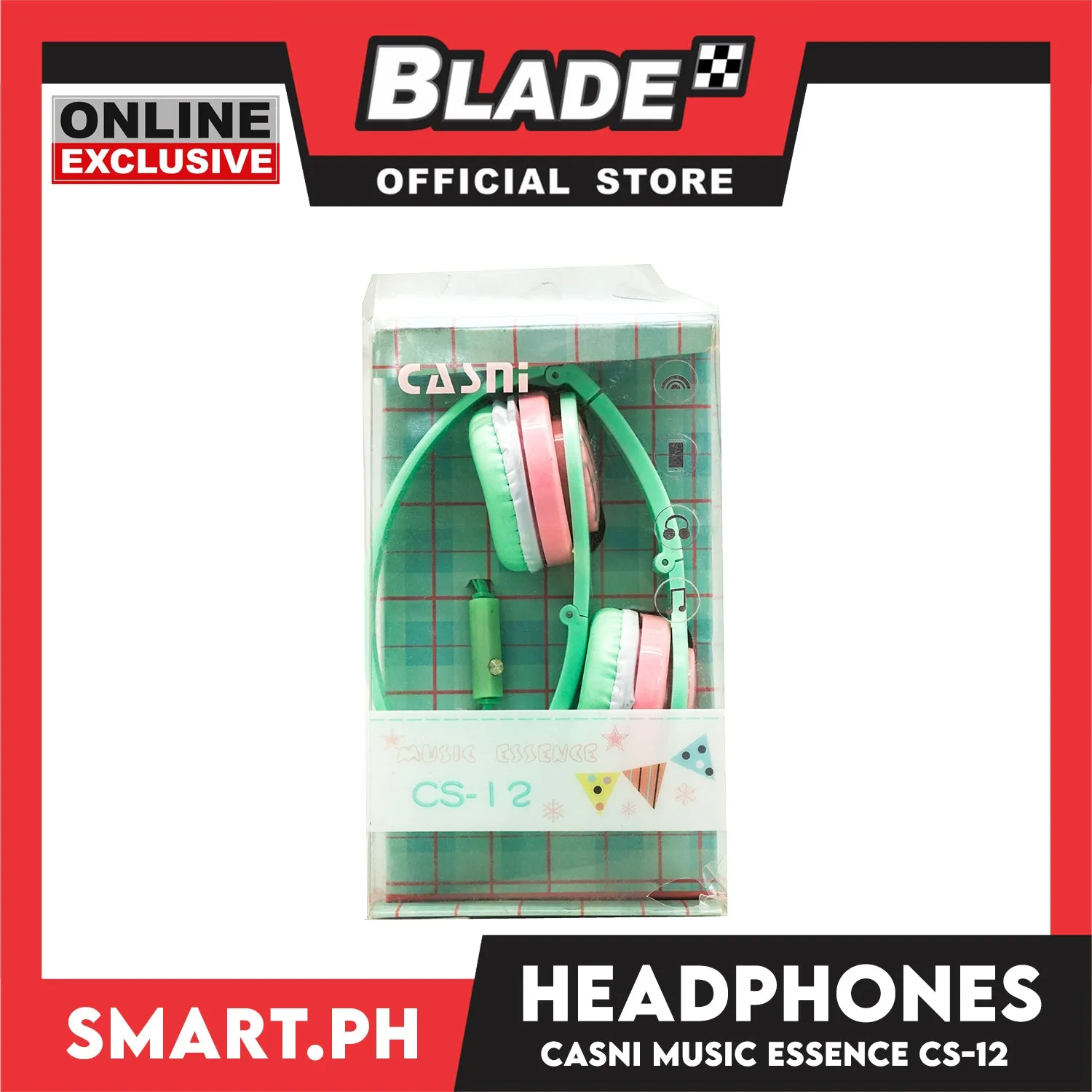Gifts Headphone Deep Bass Noise Cancelling Over-the-Ear with Microphone CS-12 (Assorted Colors)