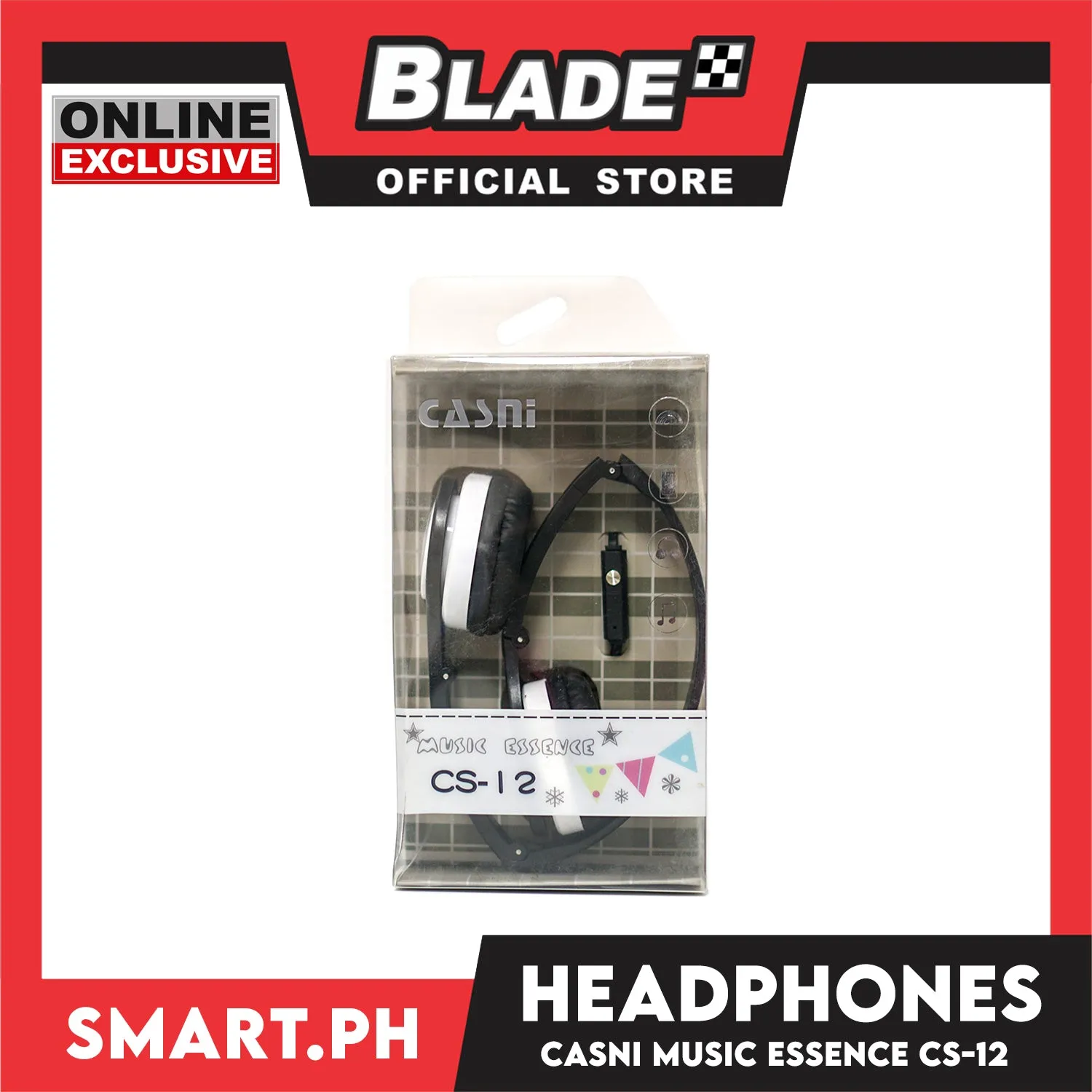 Gifts Headphone Deep Bass Noise Cancelling Over-the-Ear with Microphone CS-12 (Assorted Colors)