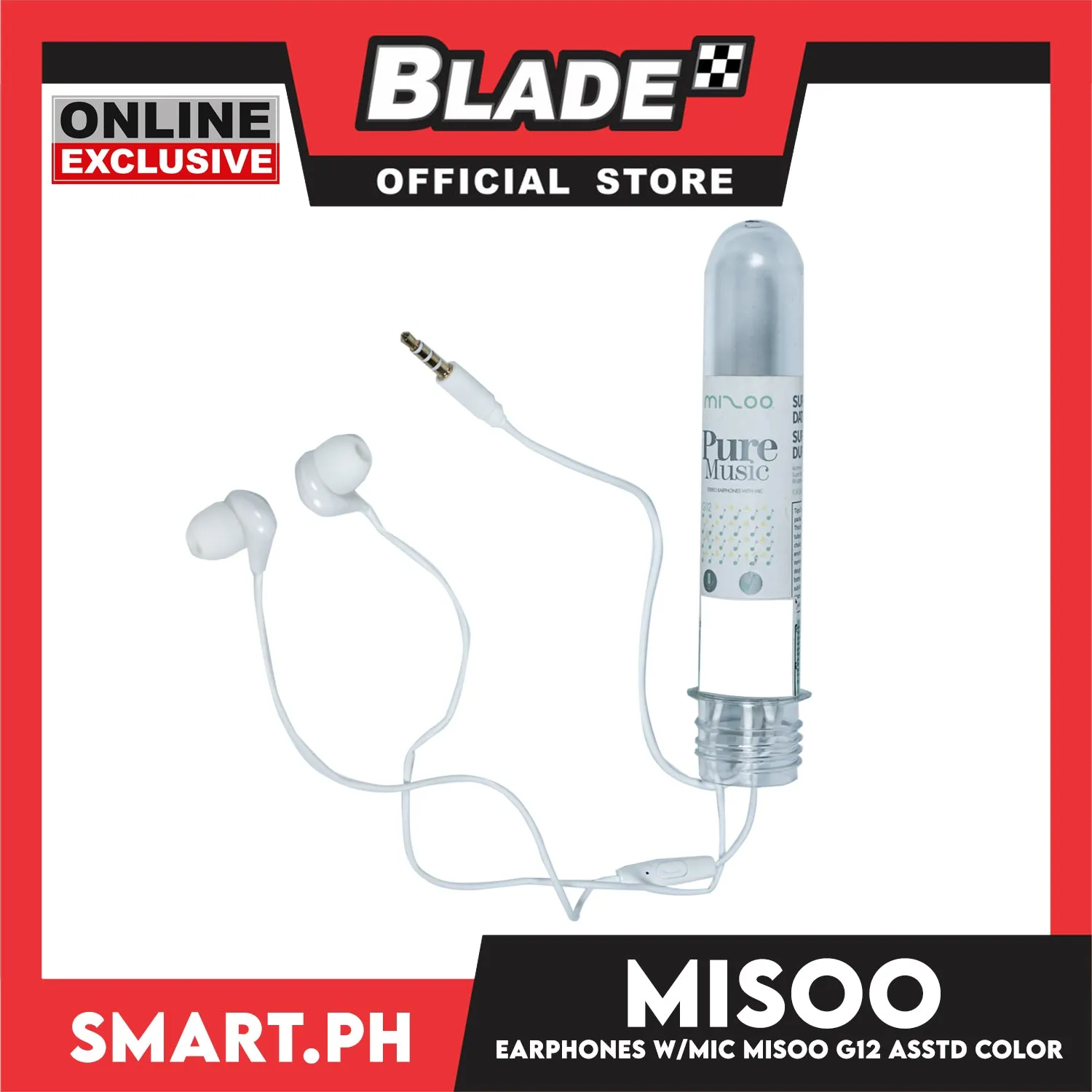 Gifts Misoo Earphones G12 (Assorted Colors)