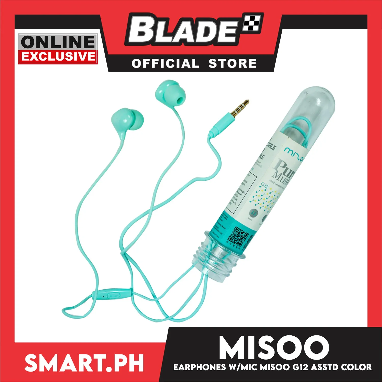 Gifts Misoo Earphones G12 (Assorted Colors)