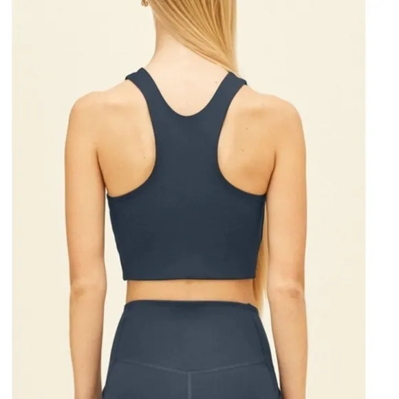 GIRLFRIEND COLLECTIVE Dylan Longline Racerback Sports Bra