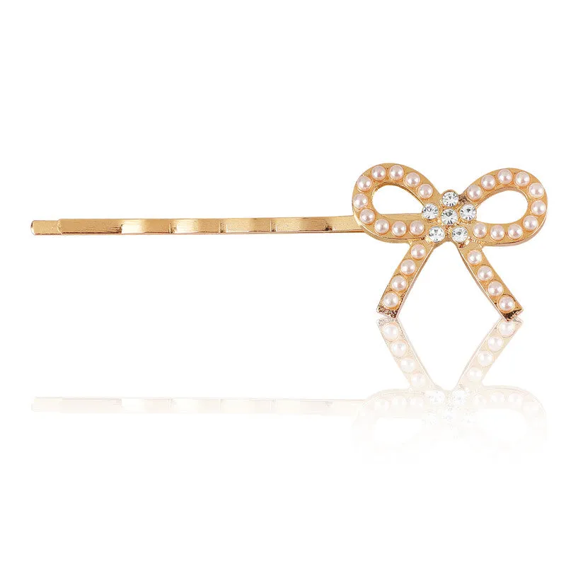 Golden Bow Hairclip