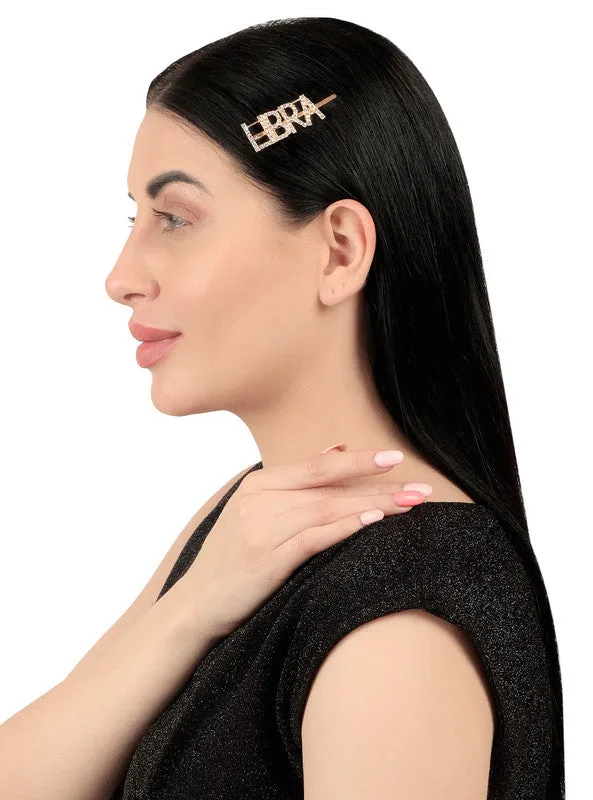 Golden Libra Hairclip