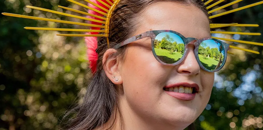 Goodr CG sunglasses- Athena is as Athena Does