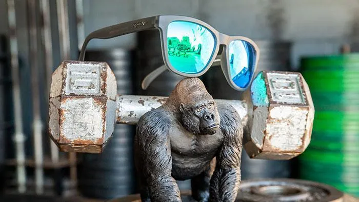 Goodr OG sunglasses- Silverback Squat Mobility