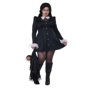 Gothic Mini Dress Womens Plus Size Costume