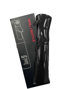 Hair Misting Spray Bottle Black 300ml