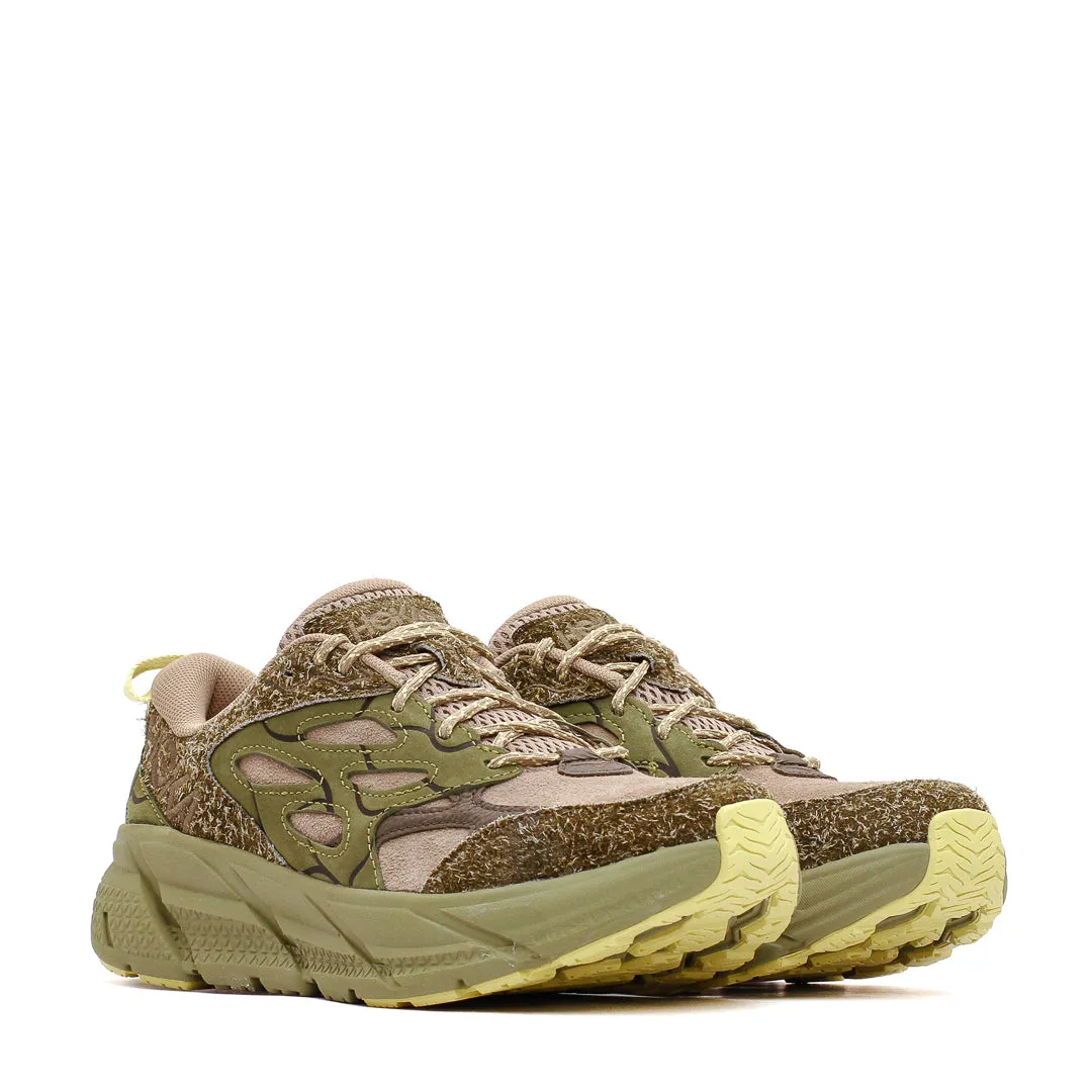 Hoka One One Men Clifton L Suede TP Dune Fennel 1150910-DNF