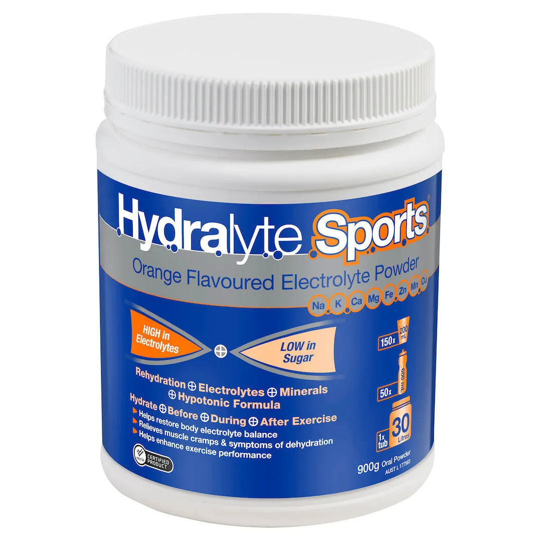 Hydralyte Sports Electrolyte Powder - 900G