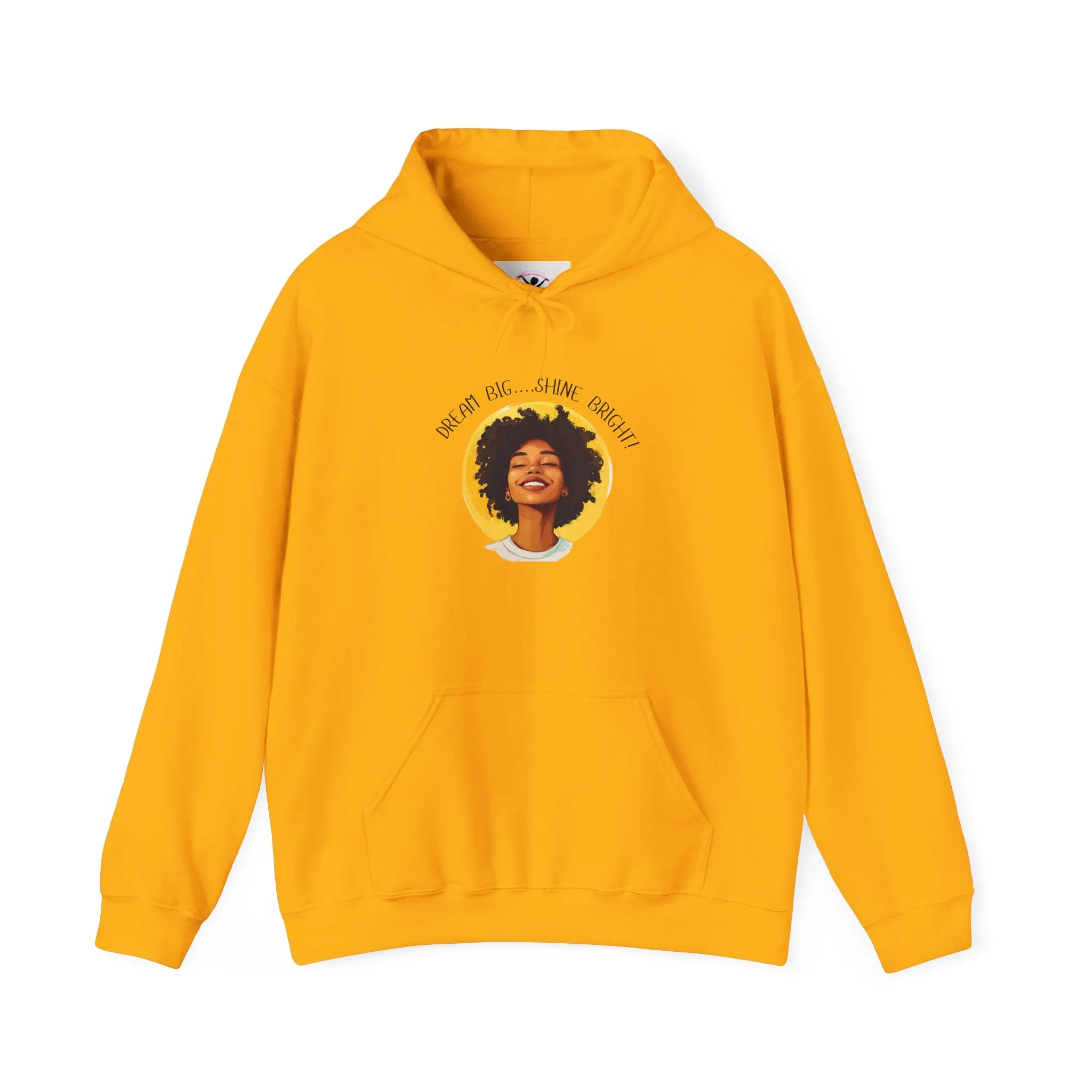 Inspirational Hoodie - "Shine Bright!" - Cozy Heavy Blend Sweatshirt