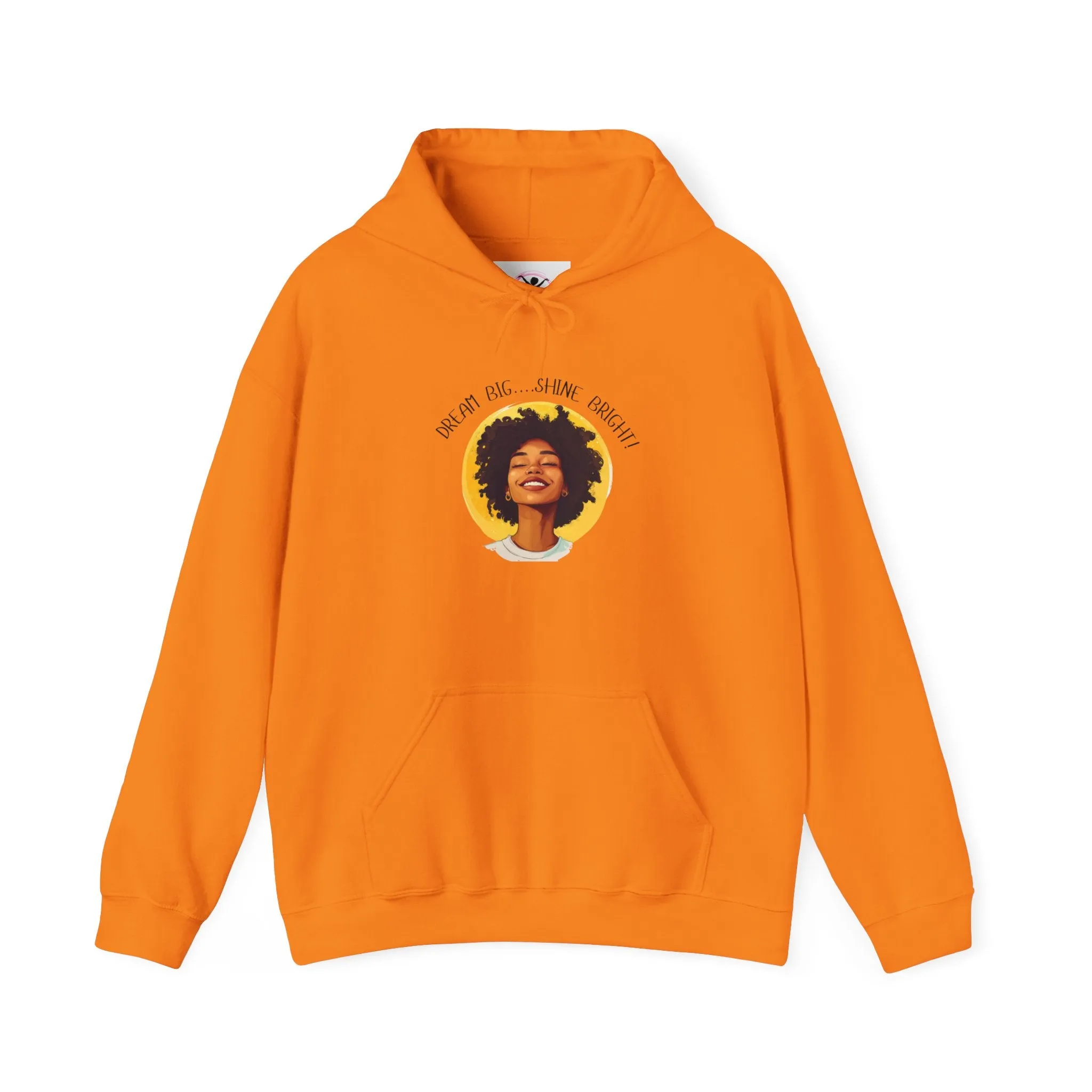 Inspirational Hoodie - "Shine Bright!" - Cozy Heavy Blend Sweatshirt