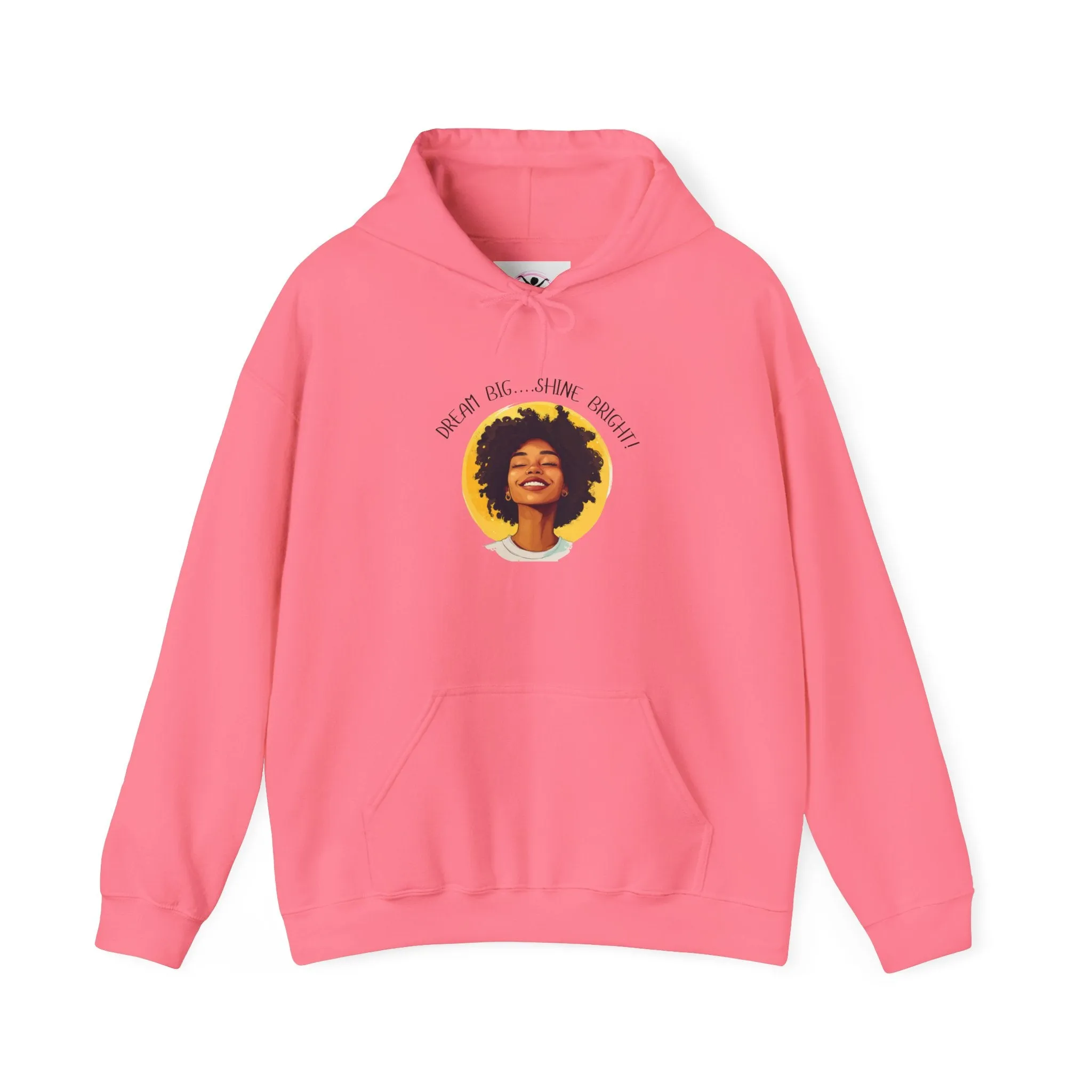 Inspirational Hoodie - "Shine Bright!" - Cozy Heavy Blend Sweatshirt