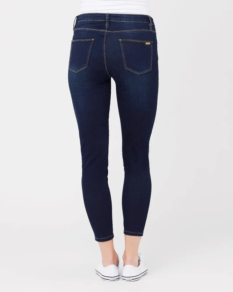 Isla Ankle Grazer Jegging-Indigo