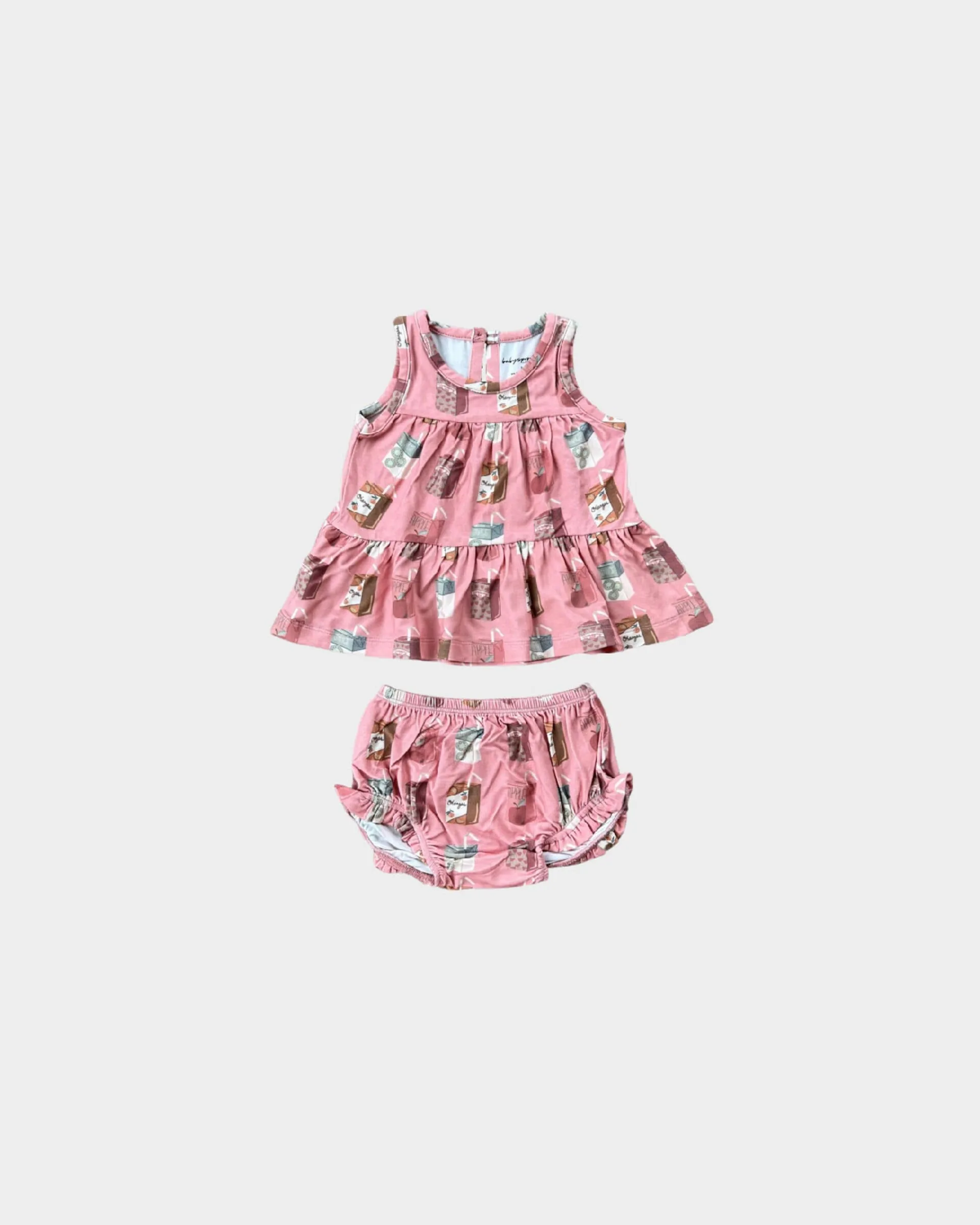 JUICE BOX DOUBLE PEPLUM & BLOOMER