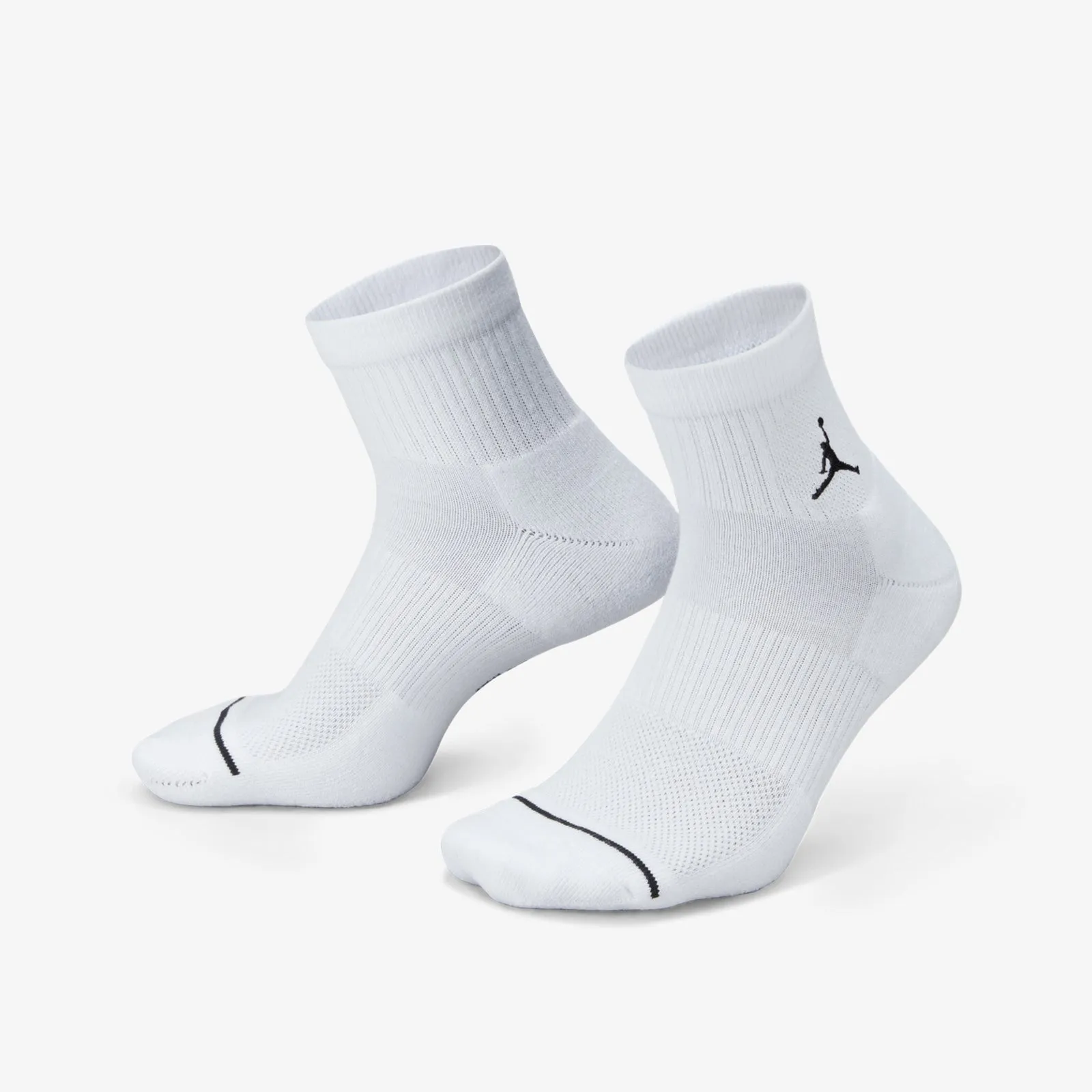 Jumpman Everyday Ankle Socks (3 Pairs) - White