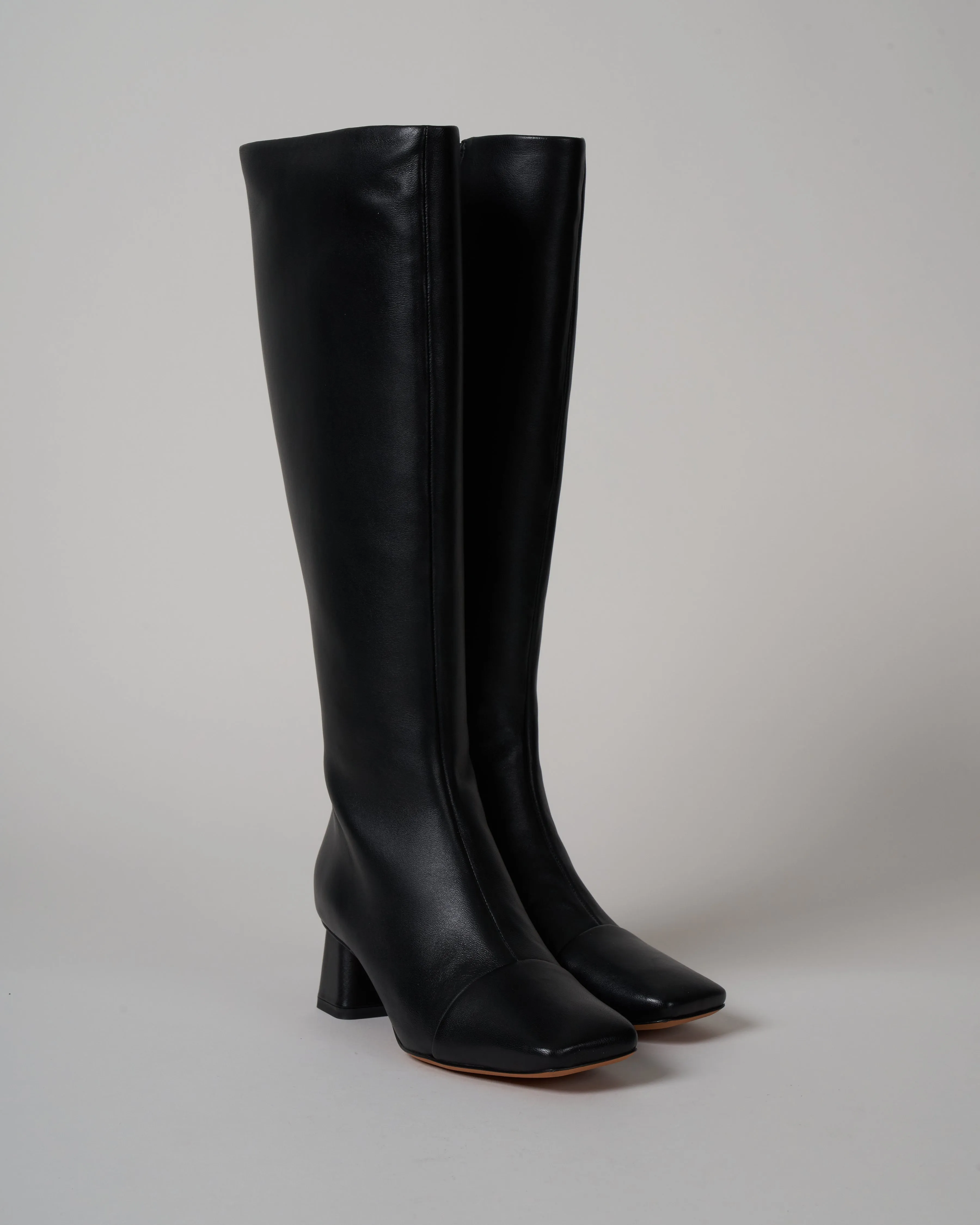 kellen boot - black almeria leather