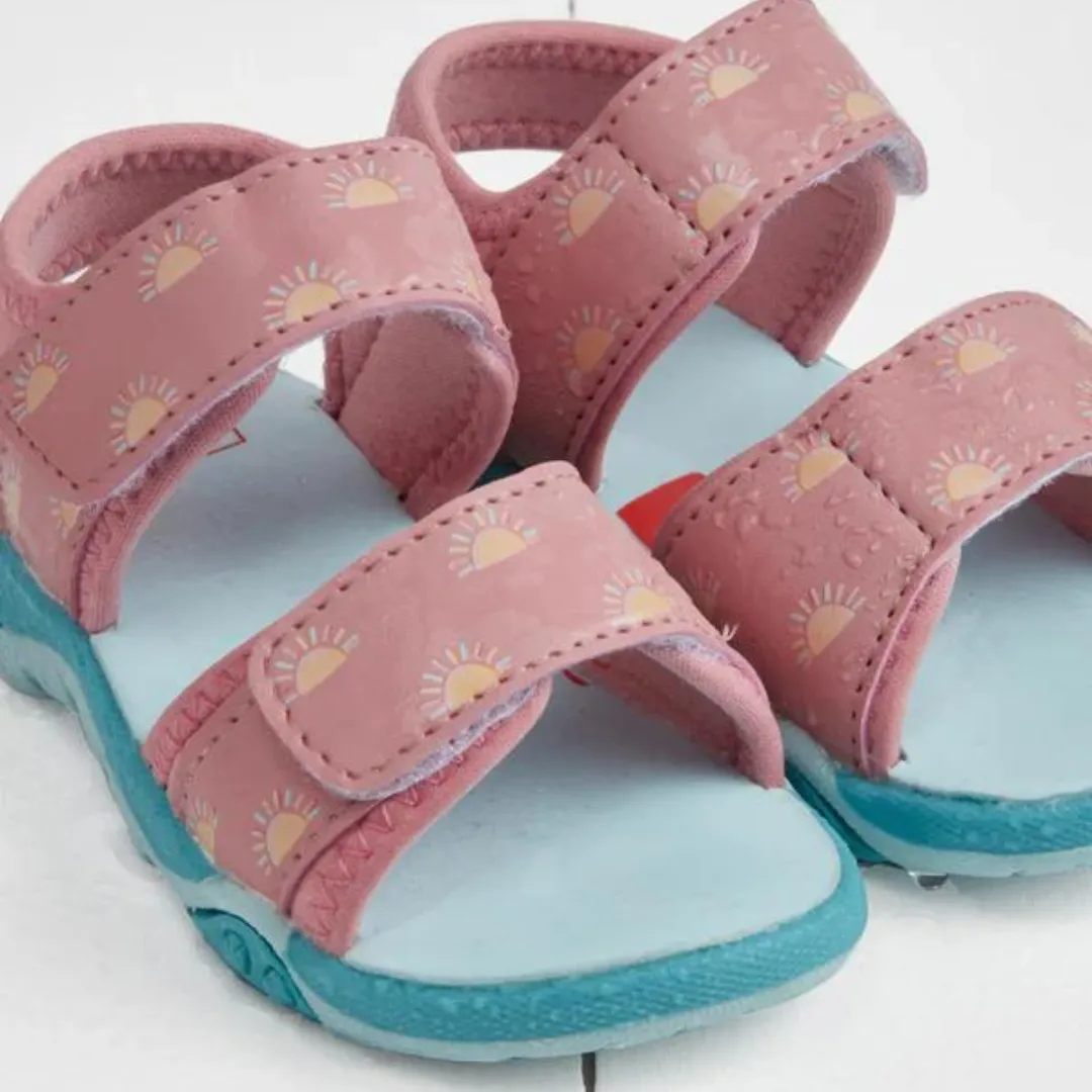 Kids Rose Colour-Changing Sandals
