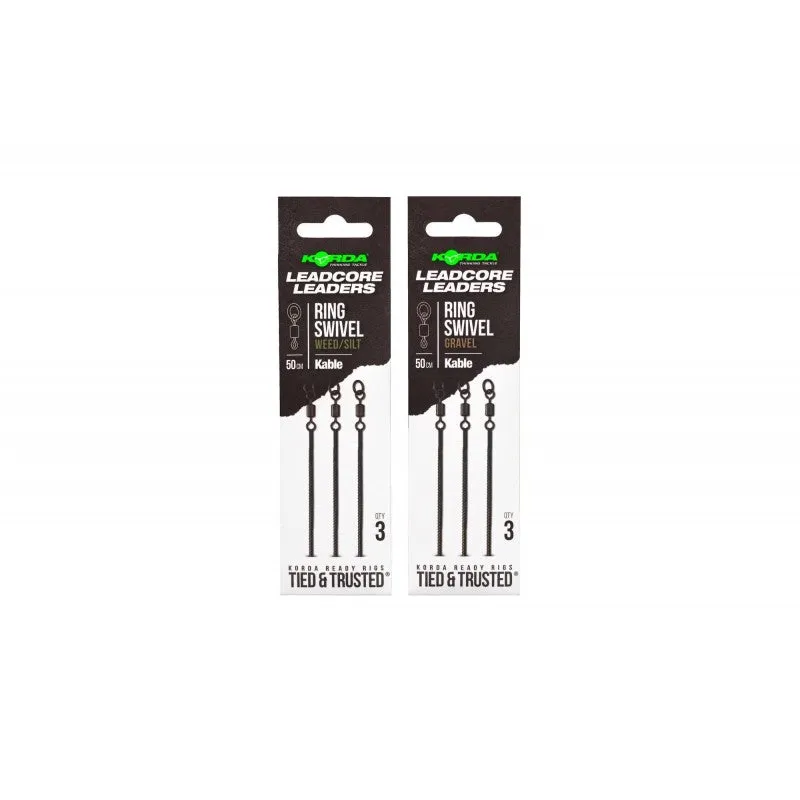 KORDA Kable Leadcore Leader QC Swivel