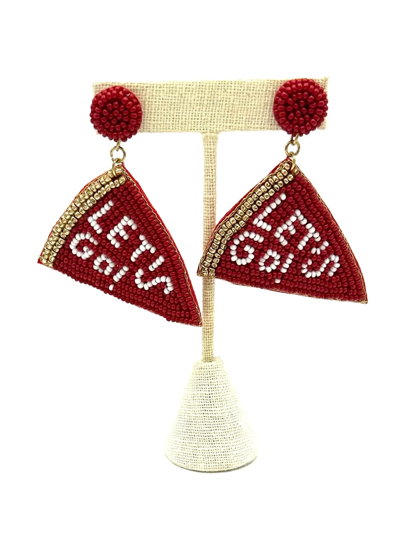 Let's Go Pennant Earrings