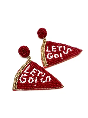 Let's Go Pennant Earrings