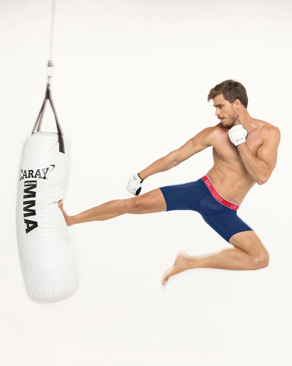 Long Athletic Boxer Brief with Side Pocket